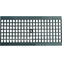 Решетка чугунная ячеистая Aquastok Norma DN200 C250 500х245х21 мм