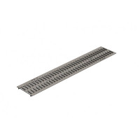 Решетка штампованная нержавеющая Aquastok Norma DN150 A15 31542 1000х197х22 мм