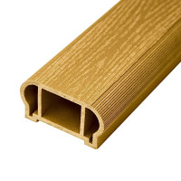 Перила верхние из ДПК Faynag Wood Орех 3000х95х50 мм