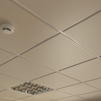 Потолок кассетный Cesal Tegular K45 010B Золотистый Жемчуг 595х595 мм