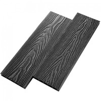 Террасная доска из ДПК UnoDeck Vintage Графит-34 3000х150х24 мм