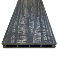Террасная доска из ДПК Altay Decking Графит-78 6000х140х20 мм